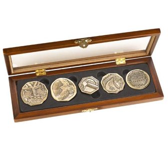 Dwarven Treasure Coin Set in luxe doos
