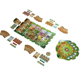 Bordspel Meadow open gelegd
