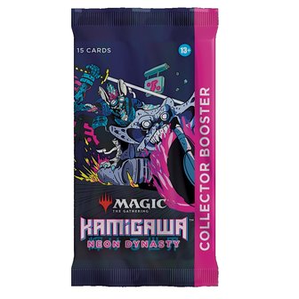 Magic: the Gathering: Kamigawa Neon Dynasty Collector Booster met 15 kaarten