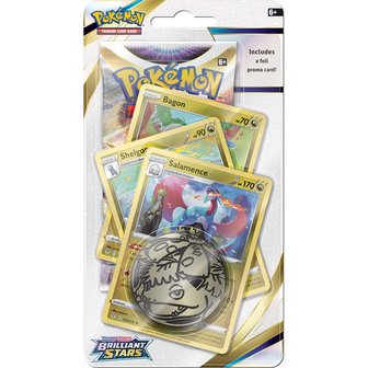 Pok&eacute;mon Sword &amp; Shield Brilliant Stars Premium Blister Salamrence