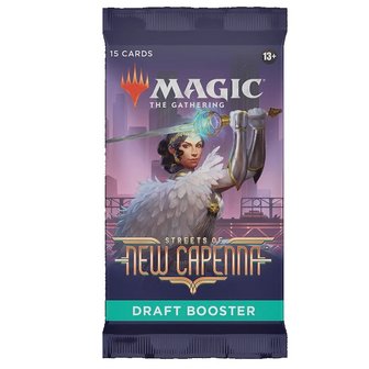 Magic: the Gathering: Streets of New Capenna Draft Booster met 15 kaarten