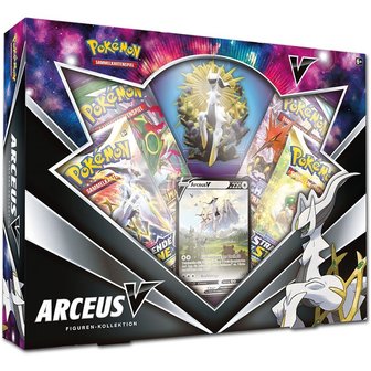 Pok&eacute;mon Arceus V Figure Collection Box met 4 boosters