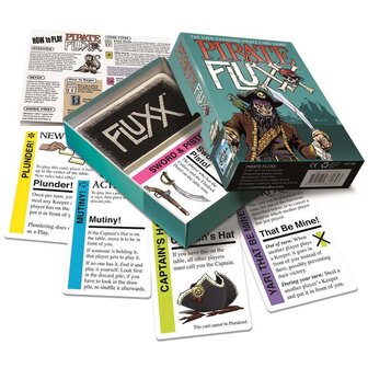 Pirate Fluxx Engelstalige Versie in doos