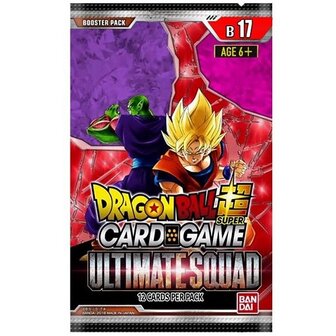 Dragon Ball Ultimate Squad Booster met 12 kaarten