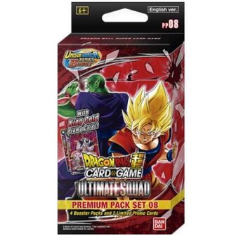 Dragon Ball Ultimate Squad Booster Premium Pack met 4 boosters