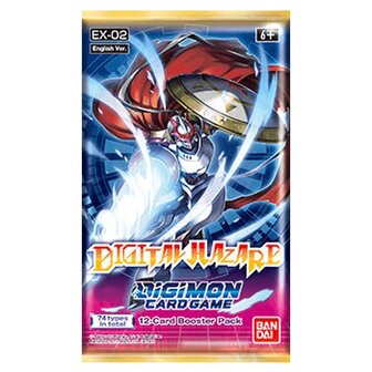 Digimon Digital Hazard Booster met 12 kaarten