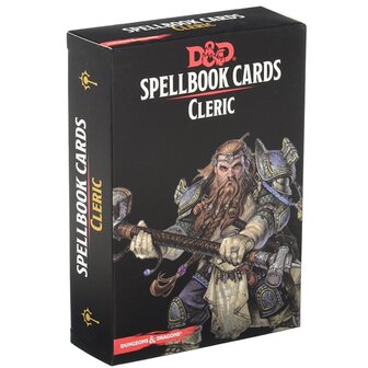 D&amp;D Spellbook Cards - Cleric met 149 kaarten