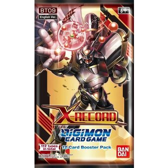 Digimon X-Record Booster met 12 kaarten