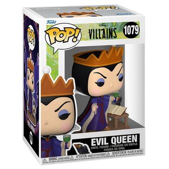 Disney POP! Movies Vinyl Villians, Queen Grimhilde, the Evil Queen in doos