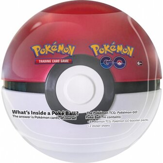 Pok&eacute;mon GO Pok&eacute; Ball met 3 Boosters en 2 stickers