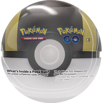 Pok&eacute;mon GO Ultra Ball met 3 Boosters en 2 stickers