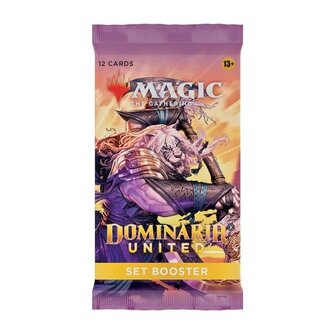 Magic: the Gathering: Dominaria United Set Booster met 12 kaarten