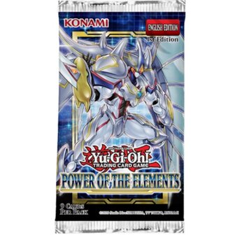 Yu-Gi-Oh! Power of Elements Booster met 9 kaarten