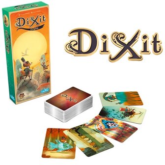 Dixit Origins Expansion NL open gelegd