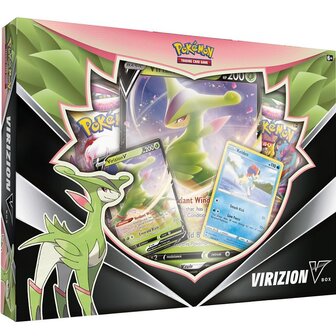 Pok&eacute;mon Virizion V Box met 4 boosters