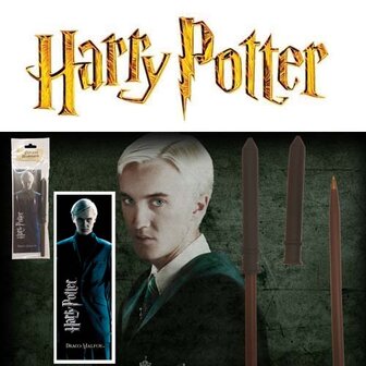 Draco Malfoy Wand Pen &amp; Bookmark