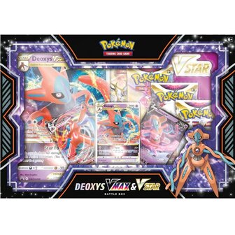 Pokemon Vmax &amp; Vstar Deoxys met 4 boosters