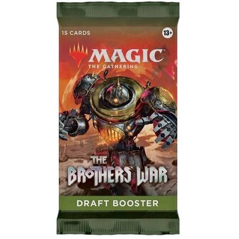Magic: the Gathering: The Brothers War Draft Booster met 15 kaarten