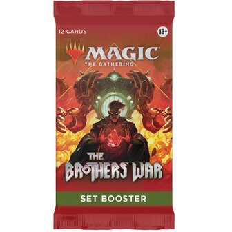 Magic: the Gathering: The Brothers War Set Booster met 12 kaarten