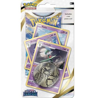 Pokemon Sword &amp; Shield Silver Tempest Blister Gallade