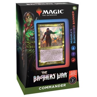Magic: the Gathering: The Brothers War Commander Deck Misrha&#039;s
