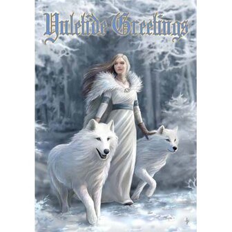 Anne Stokes Kerstkaart Winter Guardians