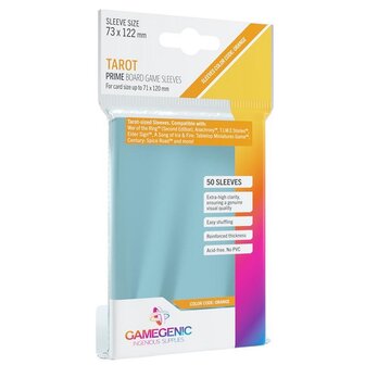 50 Prime Tarot eeves Orange 71x120 mm