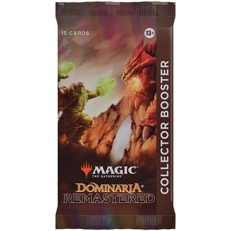 Magic: the Gathering: Dominaria Remastered Collector Booster met 15 kaarten