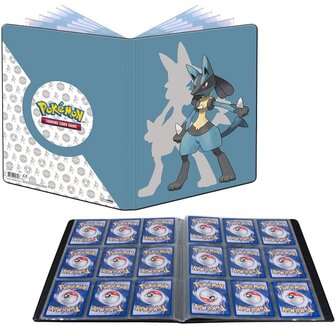 9-Pocket Portfolio, Pokemon Lucario open