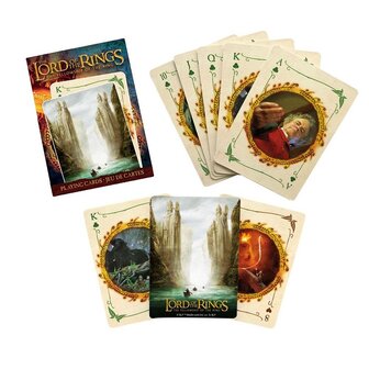 Lord of the Rings, Fellowship of the Ring Playing Cards open