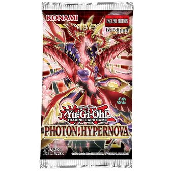 Yu-Gi-Oh! Photon Hypernova Booster met 9 kaarten