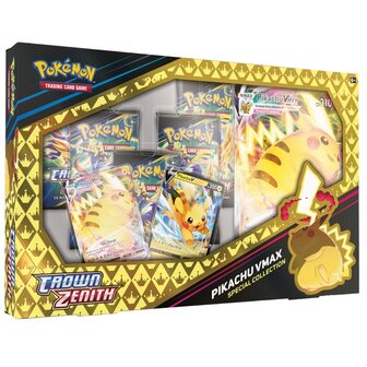 Pokemon Crown Zenith Special Collection Pikachu VMAX met 5 boosters