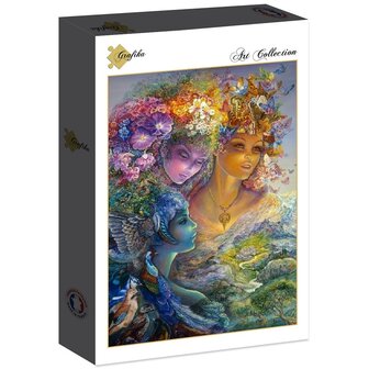 Puzzel The Three Graces van Josephine Wall van 1000 stukjes doos