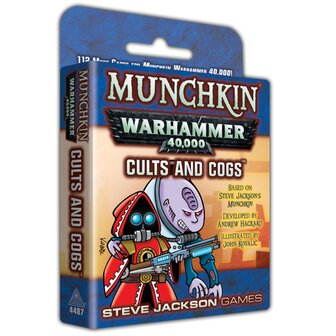 Munchkin Warhammer 40K Cults and Cogs Expansion