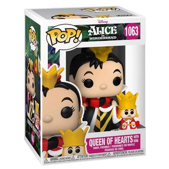 Disney POP! Movies Vinyl Alice in Wonderland, Queen with King No.1063 doos