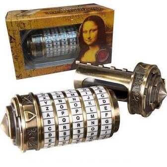 Mini Cryptex uit de Da Vinci Code