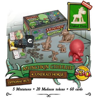 Munchkin Dungeon Board Cthulhu, Engelstalig voorbeeld