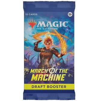Magic: the Gathering: March of the Machine Booster met 15 kaarten
