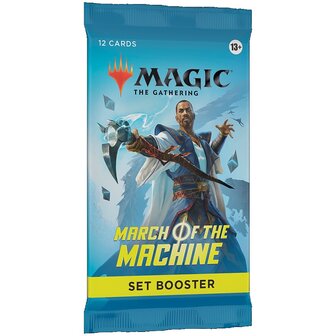 Magic: the Gathering: March of the Machine Set Booster met 12 kaarten