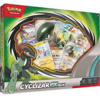 Pokemon Cyclizar EX Box met 4 boosters