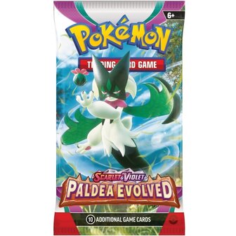 Pokemon Scarlet &amp; Violet Paldea Evolved Booster