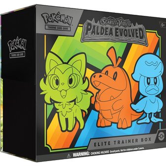 Pok&eacute;mon Scarlet &amp; Violet Paldea Evolved Elite Trainer Box