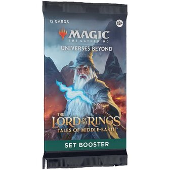 Magic: the Gathering: LOTR Tales of Middle Earth Set Booster met 12 kaarten