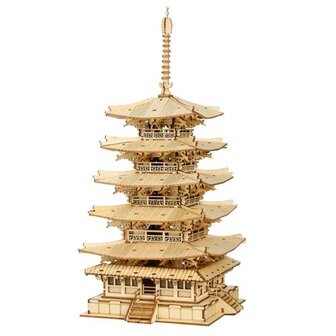 Robotime Puzzel Five-storied Pagoda