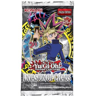 Yu-Gi-Oh! Invasion of Chaos 25th Booster met 9 kaarten