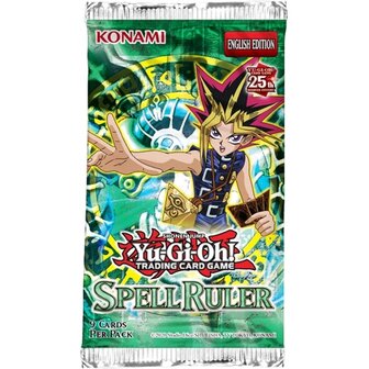 Yu-Gi-Oh! Spell Ruler Booster met 9 kaarten