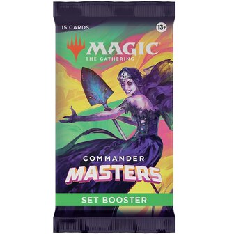 Magic: the Gathering: Commander Masters Set Booster met 15 kaarten