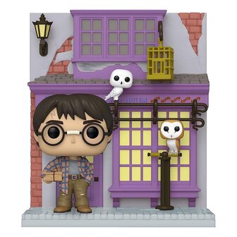 Harry Potter POP! Movies Vinyl Diagon Alley - Eeylops Owl Emporium with Harry