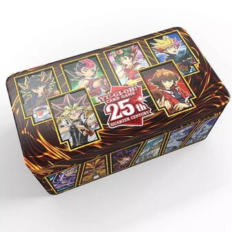 Yu-Gi-Oh! 25th Anniversary Tin Dueling Heroes met 3 Mega Packs