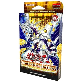 Yu-Gi-Oh! Cyberstorm Access 25th 3 Booster Pack met 3 x 9 kaarten